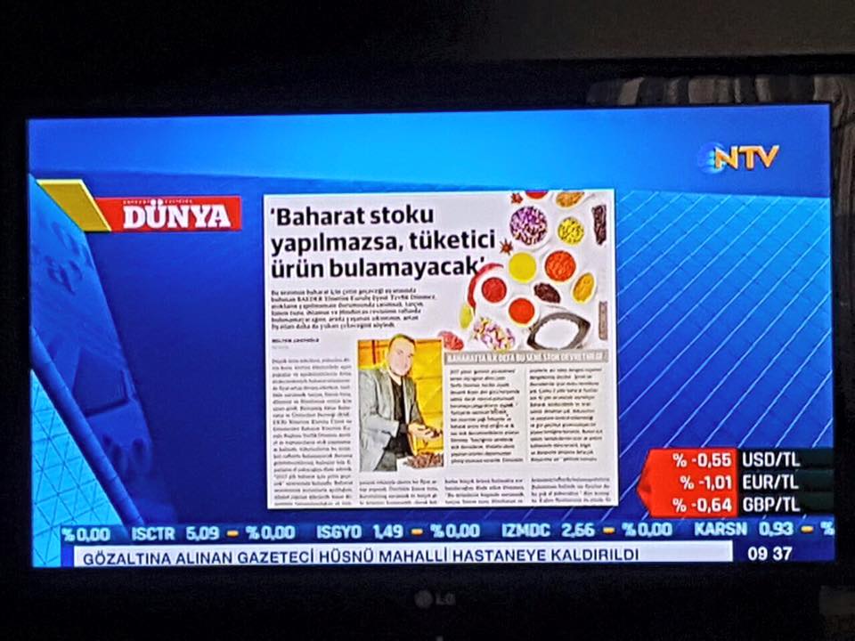 Ntv yayınında haberimiz